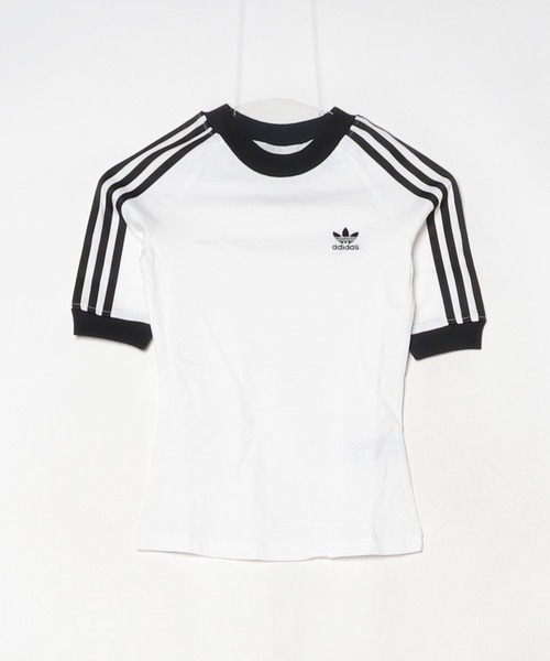 【Adidas】★人気★3S スリム ラグラン Tシャツ adidas tシャツ アディカラー スリーストライプス ラグラン半袖T
