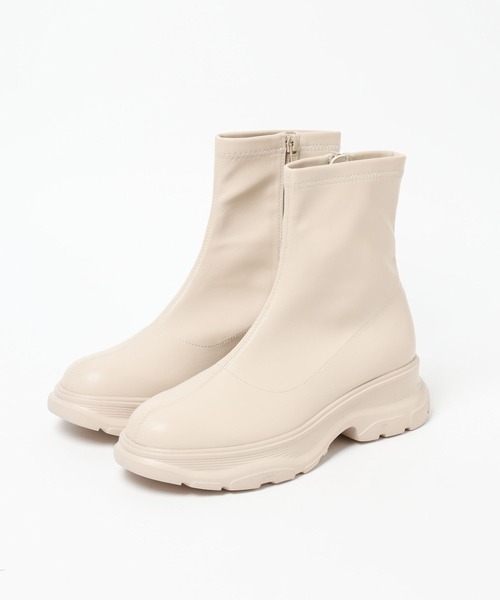 「LEPSIM」 ショートブーツ LARGE ブラック レディース_画像5