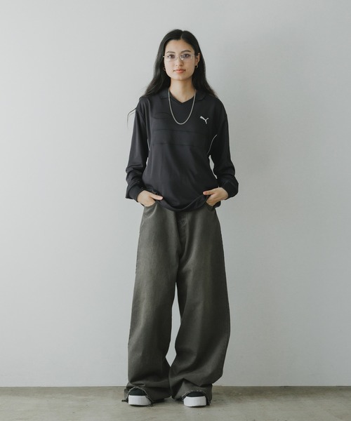 PUMA（プーマ） tシャツ WARDROBE ESS + FOOTBALL SHIRT シャツ メンズ