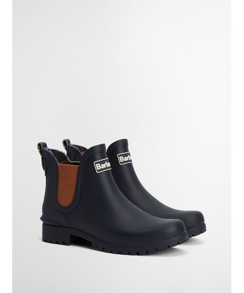 Barbour 長靴 レインブーツ Wilton サイドゴア レインブーツ