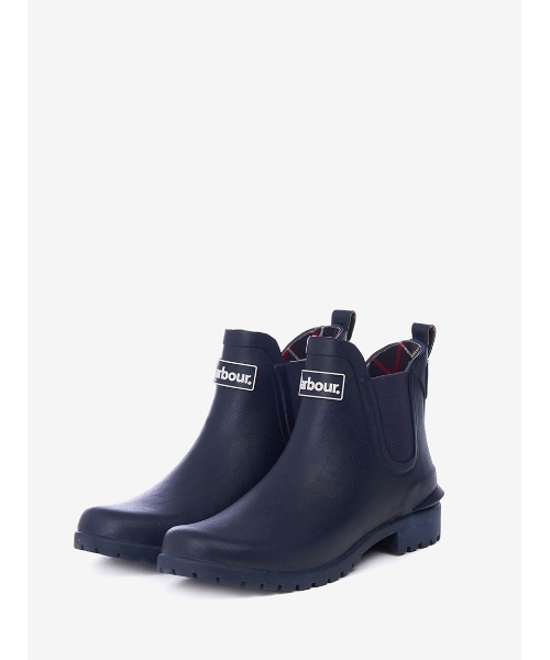 Barbour（バブアー） 長靴 レインブーツ Wilton サイドゴア レイン