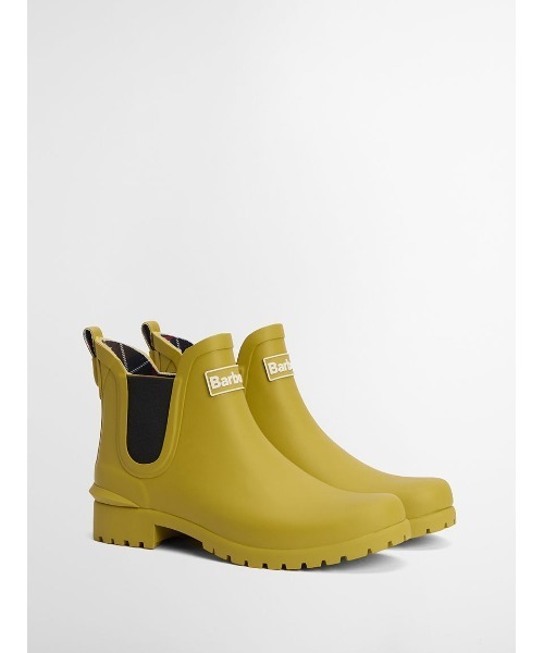 Barbour 長靴 レインブーツ Wilton サイドゴア レインブーツ