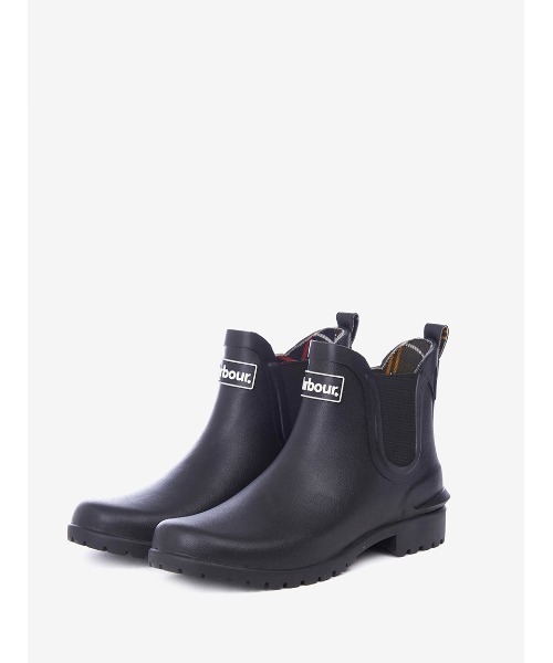 Barbour（バブアー） 長靴 レインブーツ Wilton サイドゴア レイン
