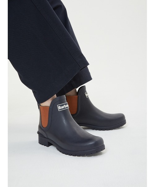 Barbour（バブアー） 長靴 レインブーツ Wilton サイドゴア レイン