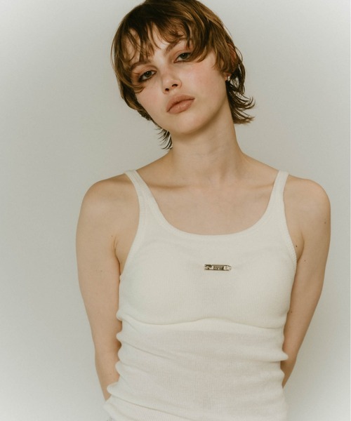 Knuth Marf（クヌースマーフ） tシャツ 「ZOZO先行」cap in rib tank