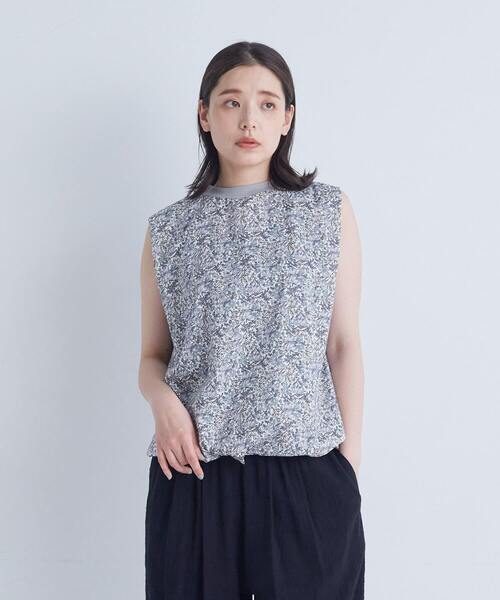 新品　ADIEU TRISTESSE　リバティ　ウィリアムモリス　ブラウス ADIEU TRISTESSE（アデュートリステス） ブラウス シャツ リバティ