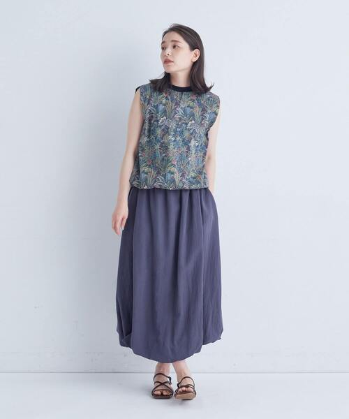 新品　ADIEU TRISTESSE　リバティ　ウィリアムモリス　ブラウス ADIEU TRISTESSE（アデュートリステス） ブラウス シャツ リバティ