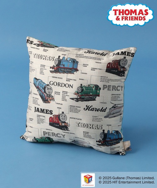 niko and…（ニコアンド） クッション クッションカバー 「きかんしゃ