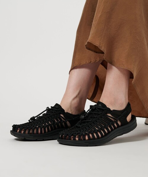 KEEN UNEEKサンダル ブラック KEEN（キーン） サンダル UNEEK/ユニーク スニーカーサンダル メンズ