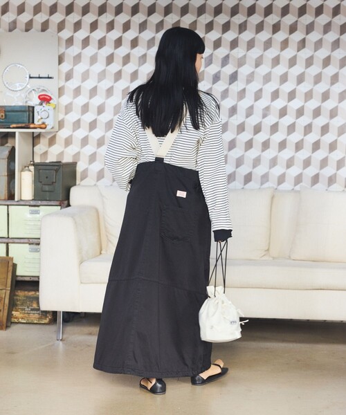 FREAK'S STORE サロペットスカート°・*:.。.☆ FREAK'S STORE/ベルト付き ナイロン サロペットスカート