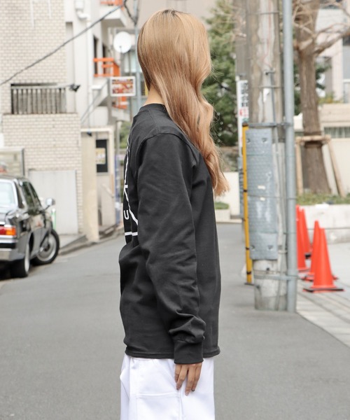 「HUF」 長(zhǎng)袖Tシャツ M ネイビー メンズ