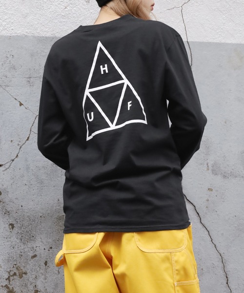 「HUF」 長(zhǎng)袖Tシャツ M ネイビー メンズ