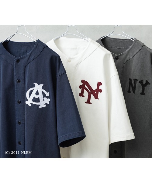 WAIPER.inc シャツ SCREEN STARS×WAIPER ”Negro League” HEAVYWEIGHT