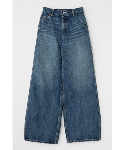 MOUSSY ジーンズ デニム デニムパンツ PAINTER WIDE STRAIGHT