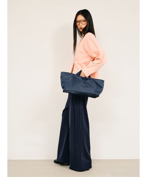 null.（ヌル） カーディガン コクーンスウェットカーディガン