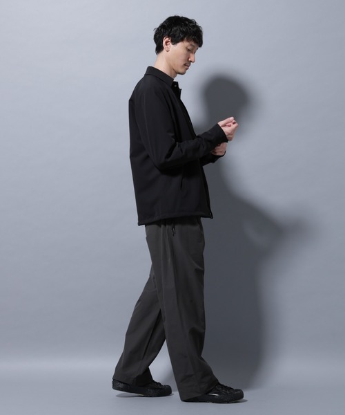 NANO universe（ナノ・ユニバース） パンツ ストレッチワイドイージー