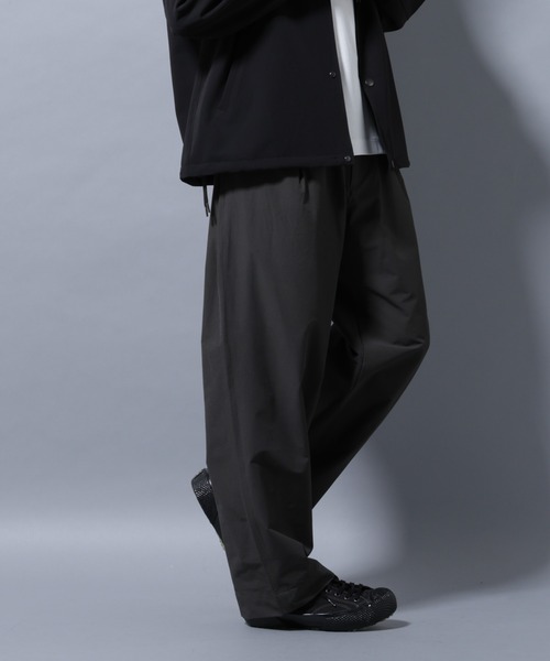 NANO universe（ナノ・ユニバース） パンツ ストレッチワイドイージー