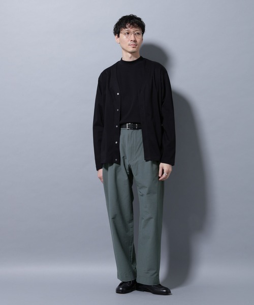 NANO universe（ナノ・ユニバース） パンツ ストレッチワイドイージー