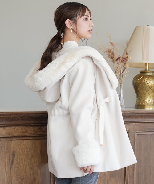 「ASTORIA ODIER」 コート SMALL ホワイト レディース_画像5