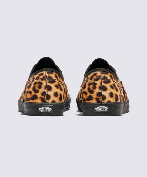 VANS スニーカー オーセンティック ロープロ レオパード メンズ