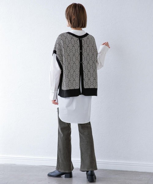 「A part by」 加工ブーツカットデニムパンツ「SOMETHINGコラボ」 LARGE ライトブルー レディース