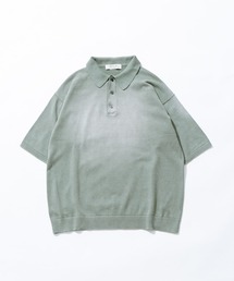 ポロシャツ ピグメントニットポロシャツ メンズ｜ZOZOTOWN Yahoo!店
