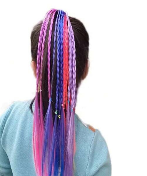 CALIFORNIA OUTFITTERS ヘアゴム 7B25 ゆめかわ ポニー ユニコーン