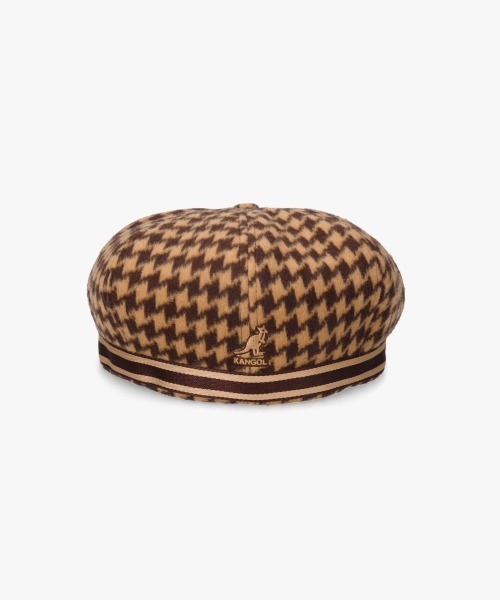 KANGOL（カンゴール） 帽子 ベレー帽 KANGOL BLOCK ZIG DRIVING CAP