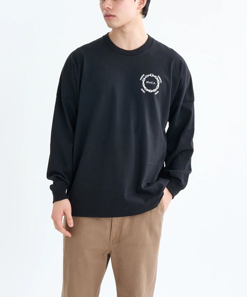 RVCA（ルーカ） tシャツ メンズ METAL URGY LT ロンT 「2025年秋冬