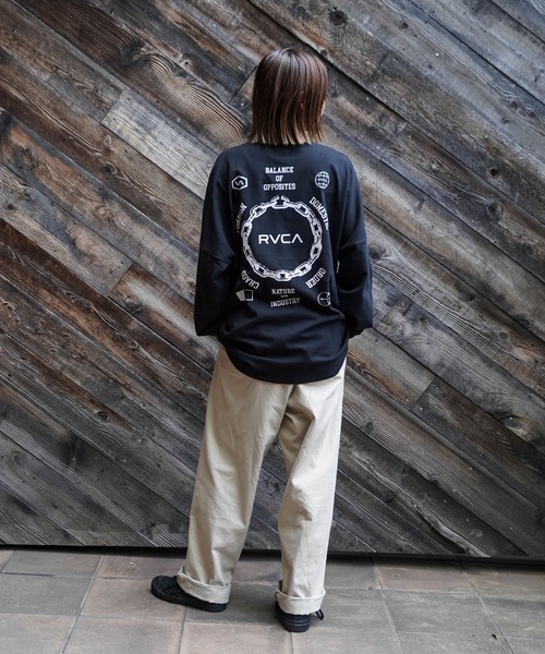 RVCA（ルーカ） tシャツ メンズ METAL URGY LT ロンT 「2025年秋冬