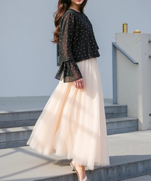 cammie スカート チュールフレアスカート : ZOZOTOWN Yahoo!店 - 通販
