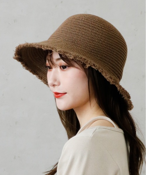 「Per sist ence」 ハット FREE モカ レディース_画像4