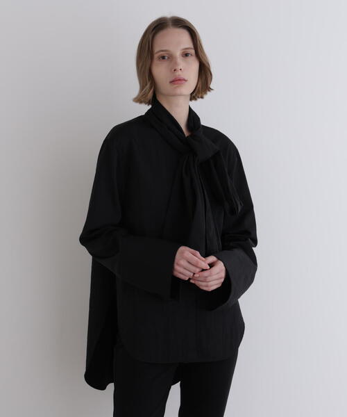 LE PHIL（ル フィル） ブラウス シャツ コンパクトナイロンボウタイ