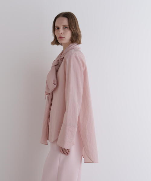 LE PHIL（ル フィル） ブラウス シャツ コンパクトナイロンボウタイ