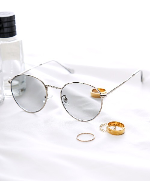 LUXSTYLE（ラグスタイル） サングラス UVカットメタルボストン