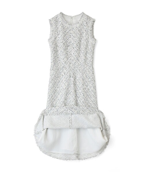 ANAYI（アナイ） ノースリーブワンピース 36 ネイビー レディース