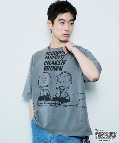 SNOOPY（スヌーピー） tシャツ PEANUTS BUDDY Tシャツ メンズ