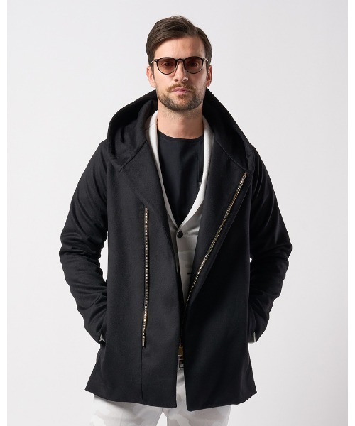 wjk コート ジャケット 「LEON×B'2nd×wjk」exclusive zip witch coat