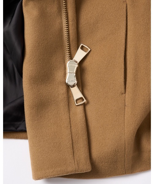 wjk コート ジャケット 「LEON×B'2nd×wjk」exclusive zip witch coat