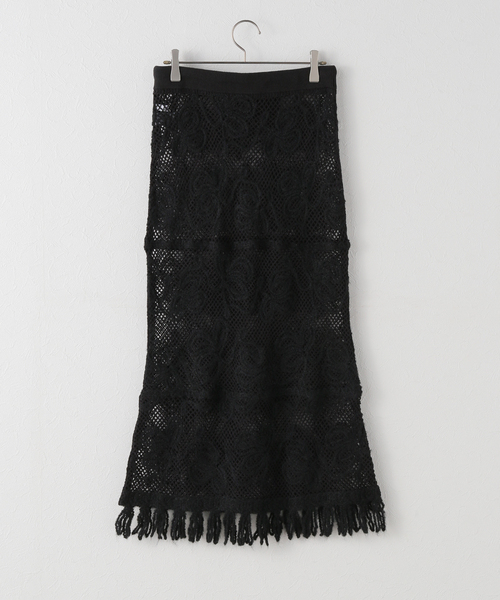 relume クロシェレースラップスカート JOURNAL STANDARD relume