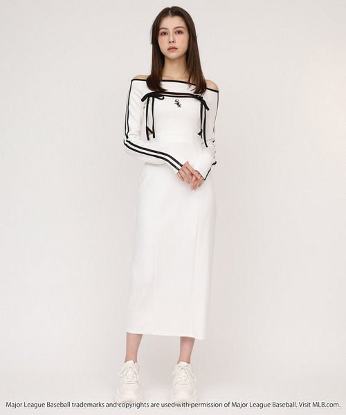 ROYAL PARTY（ロイヤルパーティー） ワンピース 「MLB」配色パイピング