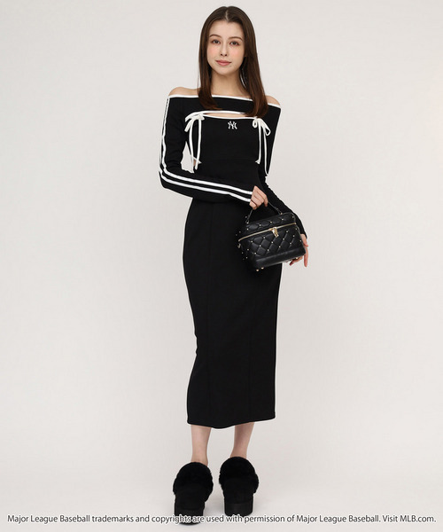 ROYAL PARTY（ロイヤルパーティー） ワンピース 「MLB」配色パイピング