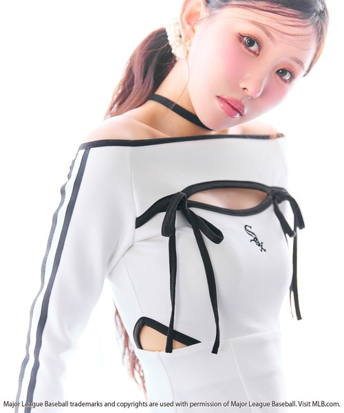 ROYAL PARTY（ロイヤルパーティー） ワンピース 「MLB」配色パイピング