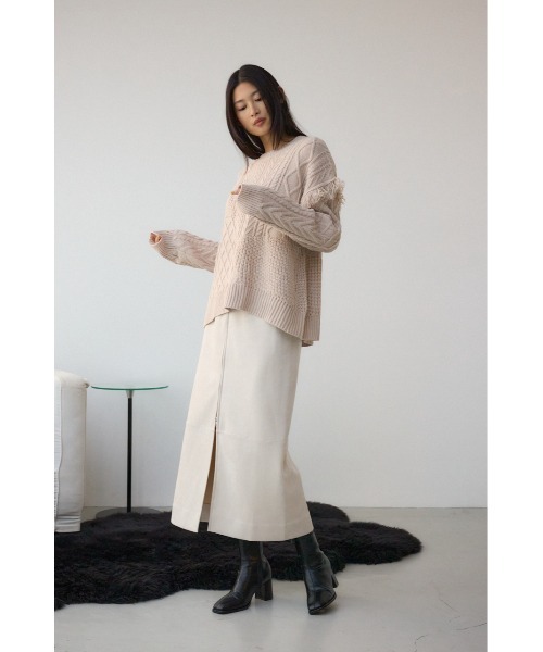 AZUL BY MOUSSY（アズールバイマウジー） スカート フェイクレザー