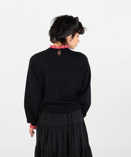 「To b. by agnes b.」 長袖ニット FREE ブラック レディース_画像4