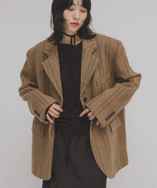 KBF（ケービーエフ） コート アウター ウールMIXテーラードジャケット