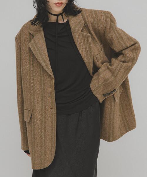 KBF（ケービーエフ） コート アウター ウールMIXテーラードジャケット