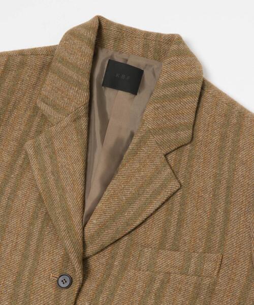 KBF（ケービーエフ） コート アウター ウールMIXテーラードジャケット