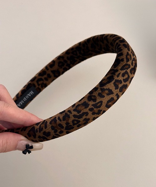 IRADOWL（アイラドール） カチューシャ レオパード柄カチューシャ