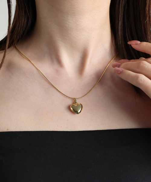 sakishimatokyo ネックレス ハートモチーフネックレス レディース